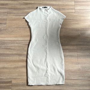 Zara Mockneck Bodycon Dress